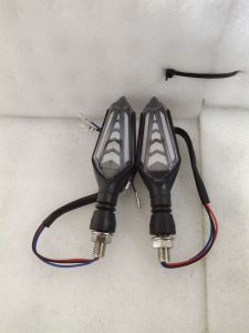 Lampu Sein LED 2 Sisi Sen Motor Universal Running Kuning & DRL - D251