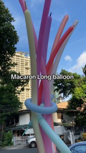 25PCS Macaron Color Long Balloons Twisting Balloon Birthday Wedding Anniversary Party Decoration Magic Balloons
