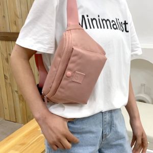 Tas colorful fox Tas pinggang 0416 tas pinggang wanita nilon waterproof tas dada tas punggung wanita
