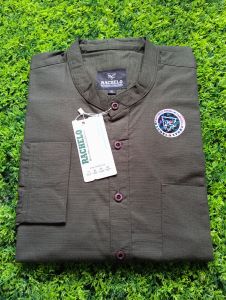 kemeja koko lengan panjang Baju koko pria dewasaBaju muslim kerah sanghai