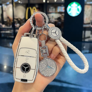 Túi Đựng Chìa Khóa Xe Mercedes-Benz A-Class C-Class E-Class A200L C260L E300L GLC300/GLE/GLA Dành Cho Nữ Phụ Kiện Nội Thất Xe