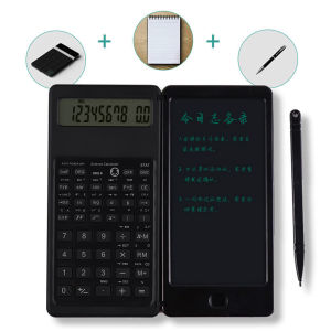 2.5 Inch LCD Writing Tablet Digital Drawing Pad Foldable Calculator 10 Digits Display with Stylus Pen Erase Button Calculator