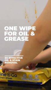 Alcean Thicker & Larger Kitchen Wipes (40 Wipes x 1 Packs)