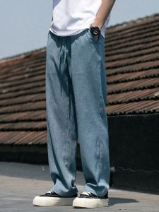 JIARONG | Quần Nam Mùa Hè Thoáng Khí Bằng Cotton Vải Linen