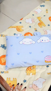 🌙MỀM ÊM🌙Gối Nằm Cho Bé Tặng Kèm Vỏ Gối Lụa Lyocell Viscose Thoáng Mát Gối Ngủ Cho Bé Đi Học 35x50cm _ Nemtot Bedding
