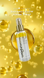 Best Seller WHITE TRUFFLE RADIANCE GLOW FACE SERUM SPRAY 100ml | Helps Care for the Skin & Deep Moisturizing | Protect Skin with Antioxidant | Provides Healthy Glass Skin | Instant Glow in 1 Spray | Radiance & Plump | Hydrate & Soothe | Bi-Phase Solution.