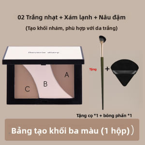Phấn Nền Dạng Bột Ba Màu Hoàn Chỉnh Reverie Diary Dành Cho Nữ Phấn Nền Dạng Bột Hoàn Chỉnh Dùng Cho Chuyên Gia Trang Điểm