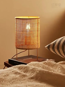 Đèn Sàn Mây Đan Bắc Âu Thanh Lịch Trang Trí Phòng Khách & Phòng Ngủ