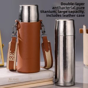 Bemega | Insulation Pure Titanium Double-layer Tea-infusion Cup