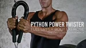 Spring Arm Strength Hand Gripper Power Twister Resistance Bend Bar for Fitness Chest Forearm Training 20/30/40/50kg
