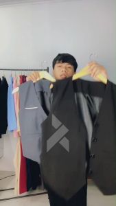 DAYRAVEN - Mens Suit Vest Tuxedo Slim Fit Rompi Pria Casual