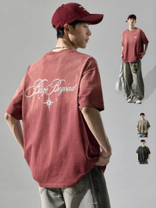 SZON | Star Print T-shirt Short Sleeve Cotton Summer