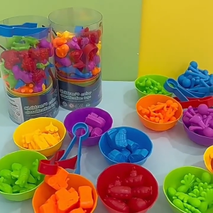 Montessori Toys Anak Pendidikan Classification Toys Pendidikan Mainan Hewan Sorting Colors Counting Toys