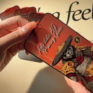 CL Tempered Glass Screen Guard Anti Static Spy Matte