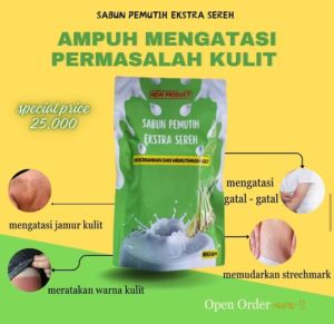 SABUN PEMUTIH EKSTRA SEREH