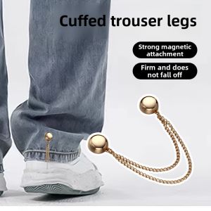 Trousers Fixing Clip Shorten Handy Gadget Pants Edge Holder Pants Are Too Long without Changing Pants Length Magnetic Buckle Length Adjustable Buckle