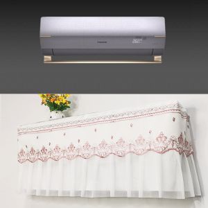Dust Cover Specifically for 1.5 Horsepower Casarte Nebula Wall-Mounted Air Conditioner CAS3516BAA(81)VU1 European Style Lace