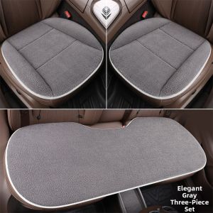 CapitAuto | Winter Short Plush Heated Car Seat Pad