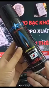 GAS BƠM BẬT LỬA 270ml TẶNG KÈM 5 ĐẦU BƠM -  BẢO HÀNH 3 THÁNG