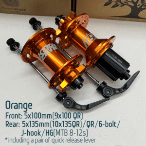 KOOZER | 6-bolt Bent Hub 120db MTB Hub with Quick Release/Through Axle