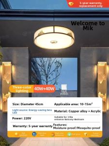 PAIMIJI | Modern Chinese Style Entrance Light Fixture