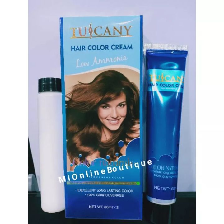 Tuscany Hair Coloring Cream Set 60ml Lazada PH