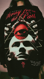 DGRAVE CREATIONS STRAY FROM THE PATH T-SHIRT