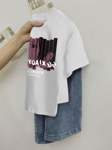 Small White Women's Summer Slimming T-Shirts