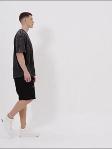 Bandai | Anime One Piece Doflamingo Men 2025 New Summer Washed T-shirt Harajuku Retro Street Oversized Women Casual Short-sleeved Top Y2K
