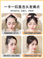Natural Looking Women's Bangs Hairpiece Cover Grey Hair Fluffy Fake Fringe Hair Transplant Real Human Hair Frontal Hairpiece. 