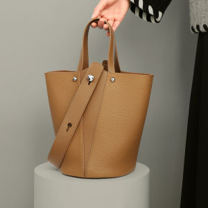 Artneir Soft PU Leather Bucket Bag Womens Shoulder Crossbody Handbag Commute Tote Bag Spring Summer New Style Fashion Sensation