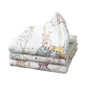 EINGMEDYFRESH | Soft 6-Layer Gauze Baby Bath Wrap Towel