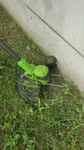 e-Tax | [ออกใบกำกับภาษีได้] Greenworks เครื่องตัดหญ้าไร้สาย/เครื่องตัดขอบ 24V (เฉพาะตัวเครื่อง) ของแท้ 100%