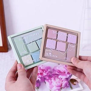 ONE-A117 Sticky Note Bentuk Eyeshadow Mini / Sticky Notes Macaron Pallate Edition / Memo Tempel Mini