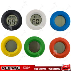 แบบกลม เครื่องวัดอุณหภูมิและความชื้น Round type thermometer and humidity meter