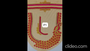 SAREE  BLOUSE PATCH FRONT BACK AND SLEEVE VOL1