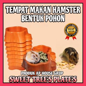 TEMPAT MAKAN HAMSTER MOTIF KAYU《PICTURE#1》