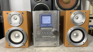 bán bộ dàn nghe nhạc  Panasonic SA - PM47MD đẹp keng hát cực hay