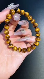 [现货] 8mm 三色虎眼手串｜旺事业 × 强稳定 × 增自信｜Tri-Color Tiger Eye Bracelet｜Success • Stability • Confidence