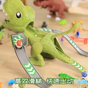 Dinosaur Track Toys Vehicle Playset Dinosaur Toy Train Set Tracks for Boys Girls Gift for Kids Ages 3 4 5 6 Year Old Boys Girls