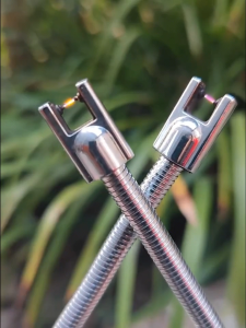 Candle lighter electric lighter USB C-type rechargeable lighter long neck lighter 360 degree curved hook neck (gold)