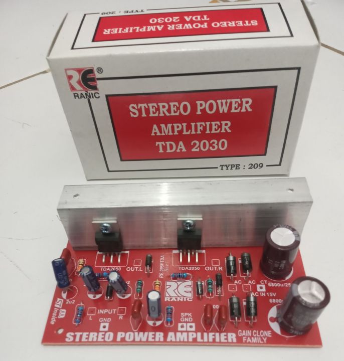 Kit Power Amplifier Stereo Tda Lazada Indonesia