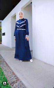 DRESS SILAA RENDA BY ANNASIHAH TERBARU EXSLUSIVE YORIS MORENA SYARI FASHION KEKINIAN