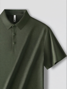 JINGYILAIXIU | Breathable Logo Customizable Polo Shirt