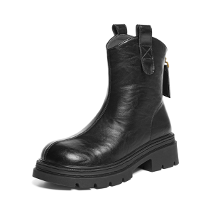 Reddragonfly | Thick Sole Chunky Heel Chelsea Boot Style Womens Ankle Boots
