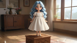 Váy Bé Gái Phi Mờ Trắng Sang Trọng TN2330010 - Thiết Kế Công Chúa Bồng Bềnh & Chất Liệu Cao Cấp [Tặng Kèm Phụ Kiện] Thanh Nhi Fashion