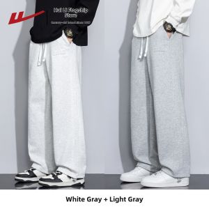 Warrior | Thickened Autumn/Winter Straight Fit Loose Match Casual Sweatpants