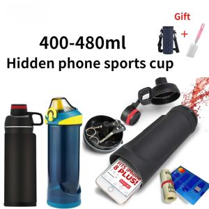 Bottle with Secret Compartment Undefined ampSecret Phone Pocket Hiding Stash Pill Organizer Plastic Cup stash jar