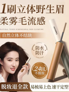 Waterproof Sweatproof Long-lasting Color-matching Eyebrow Gloss for Women Natural 3d Eyebrow Pen Lightweight Compact Size