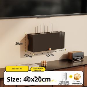 ZEDUO | Non-drilling Wire Concealing Storage Box